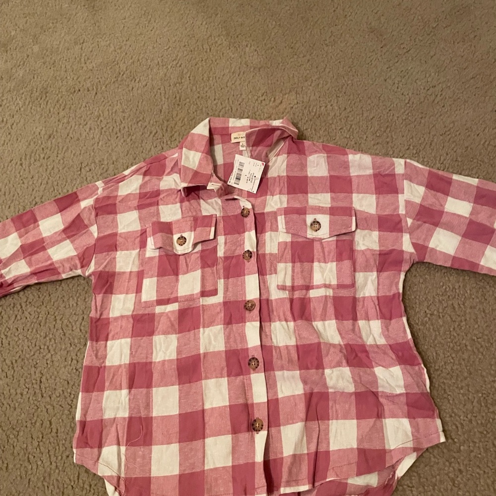 kids plaid shirt